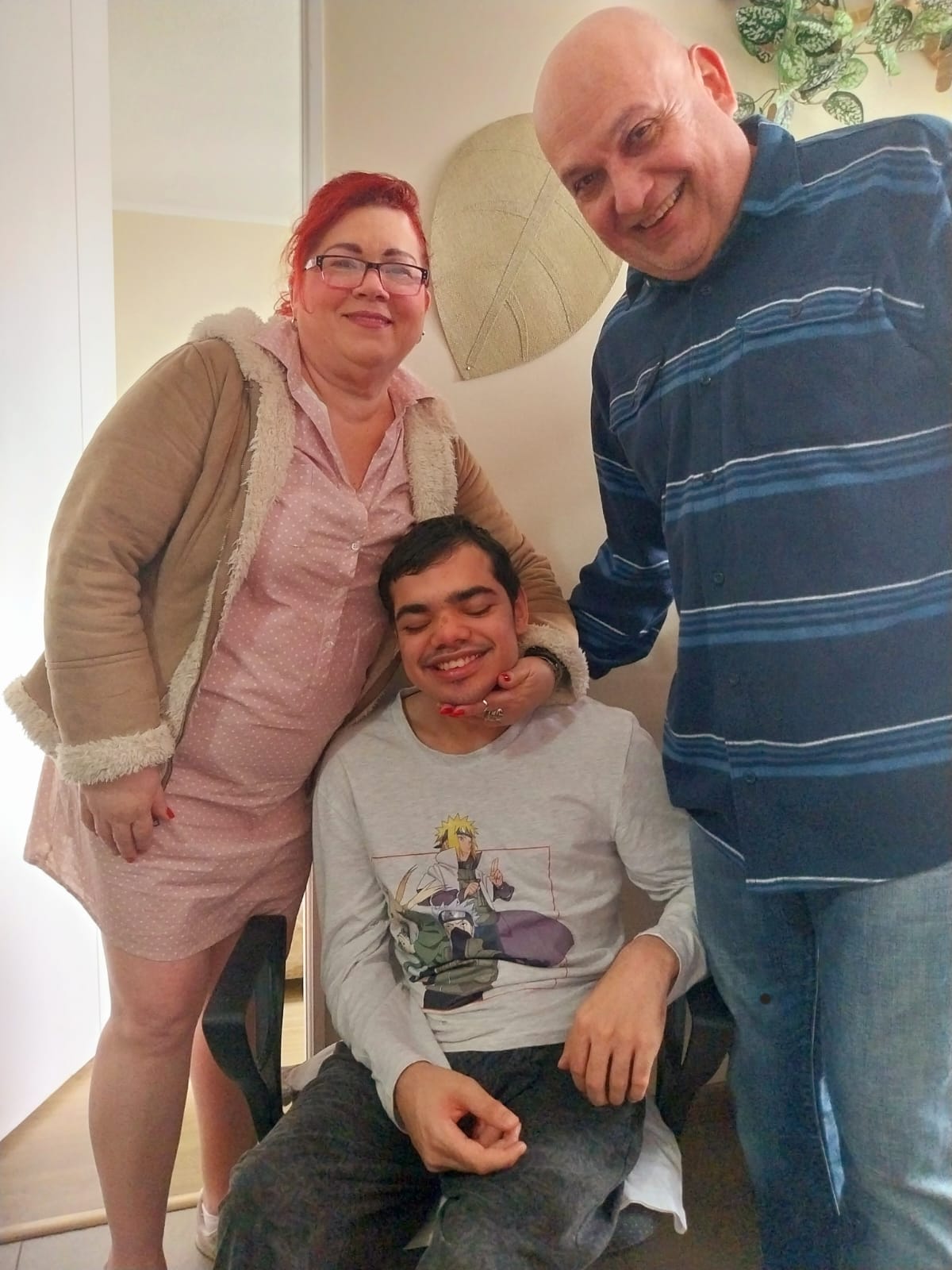 Armando, un joven con parálisis cerebral